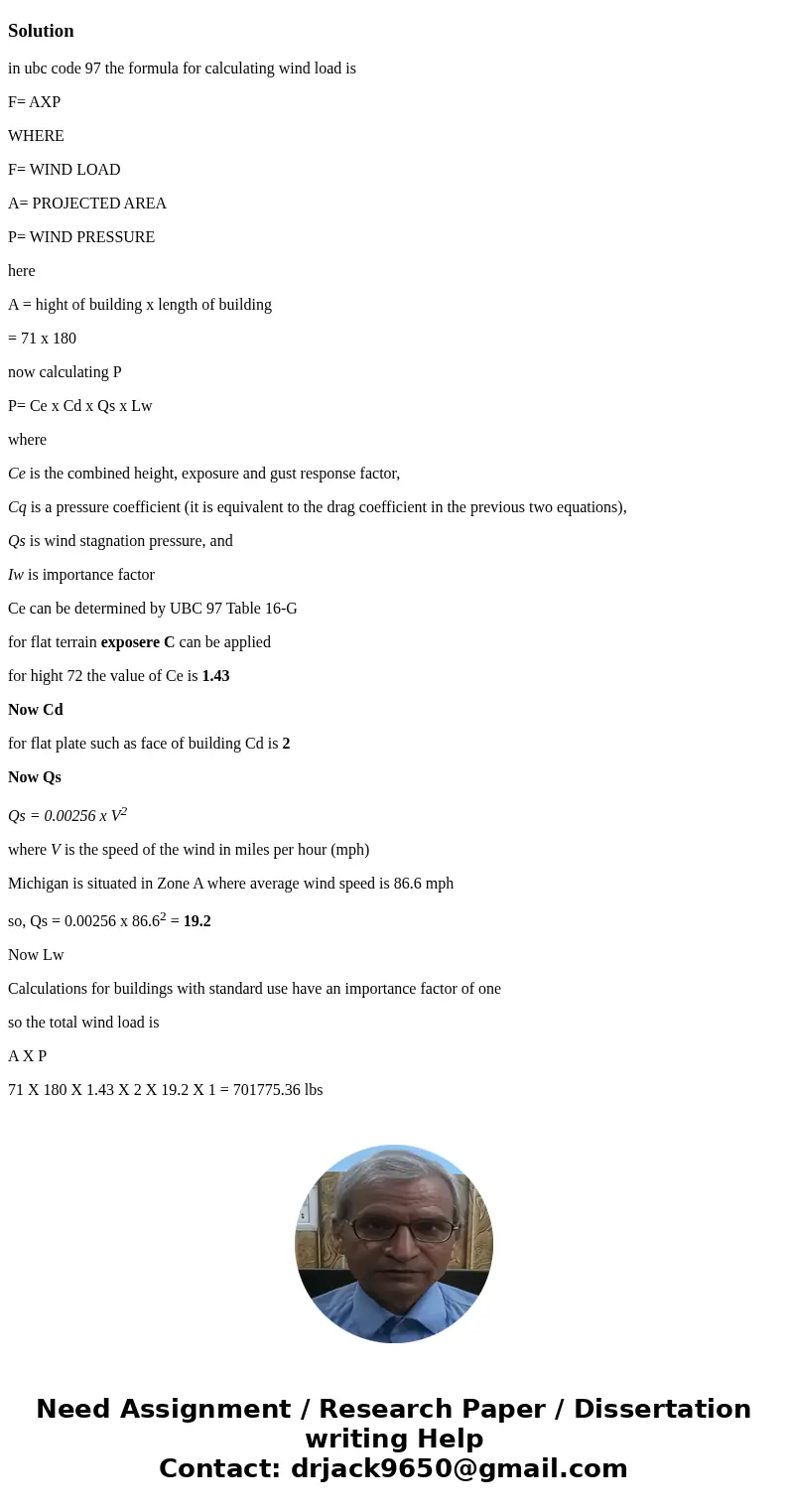 1. A5 Story residential building is to be constructed in a suburban community in southeast Michigan. The building is to be located on a flat terrain with dimen  1. A5 Story residential building is to be constructed in a suburban community in southeast Michigan. The building is to be located on a flat terrain with dimen