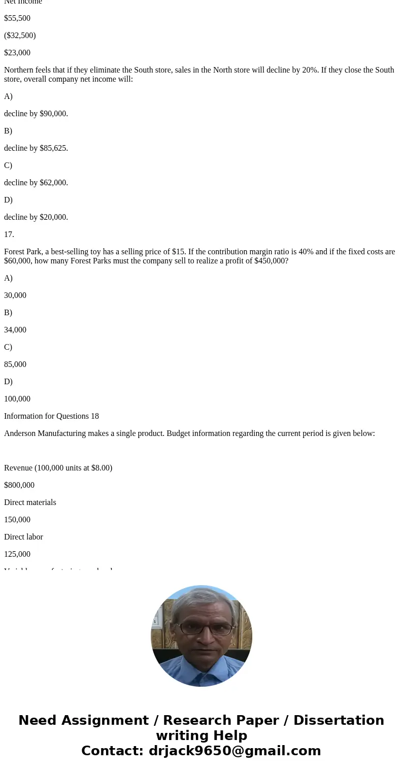 1. Amanda Deleon, a college student is contemplating the following options for her 3-month summer break: (1) Take a summer course which will cost $800 and work 