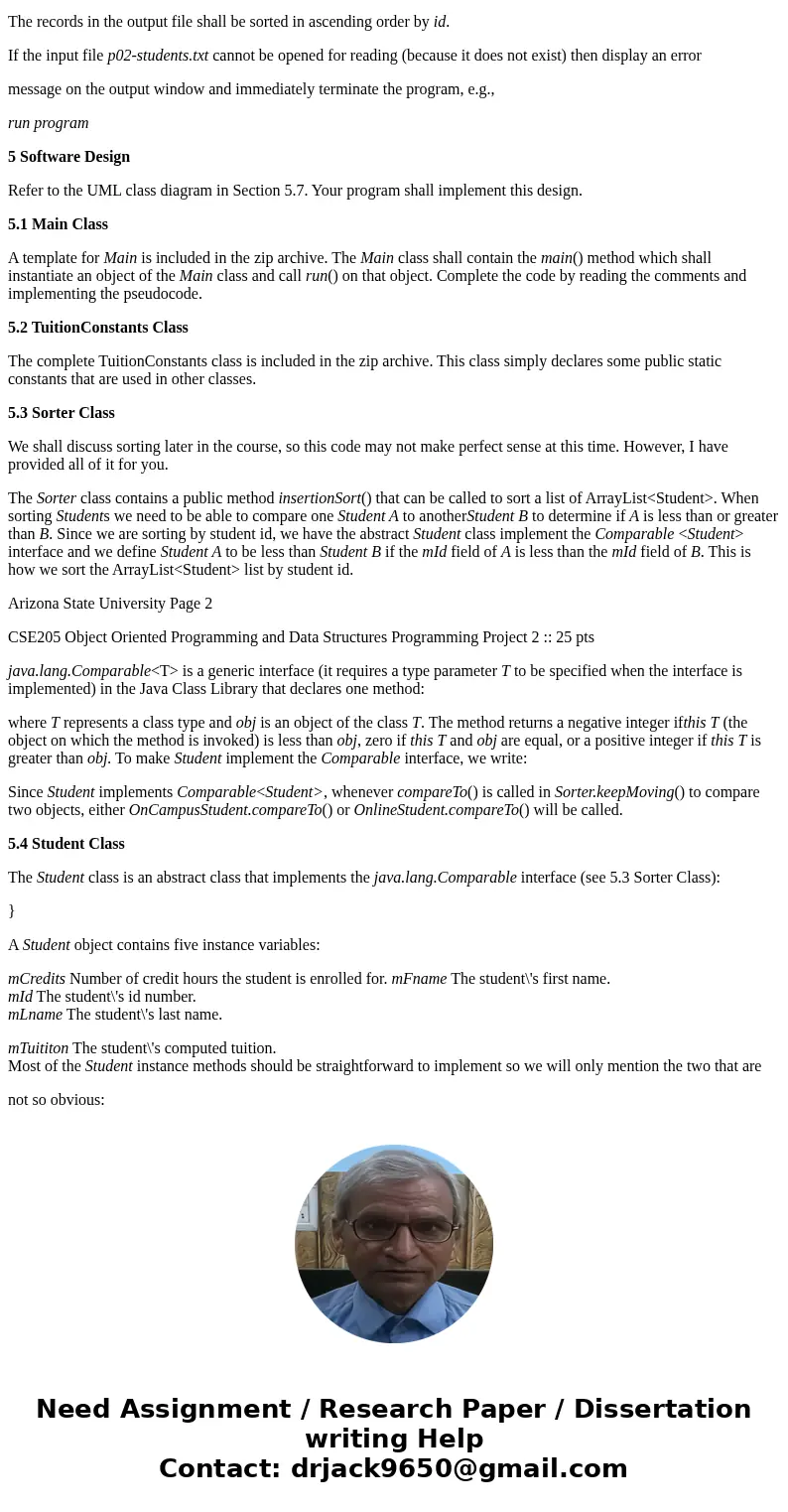 3 Background At Springfield State U there are two classes of students: on-campus students and online students. On-campus students are categorized as residents (