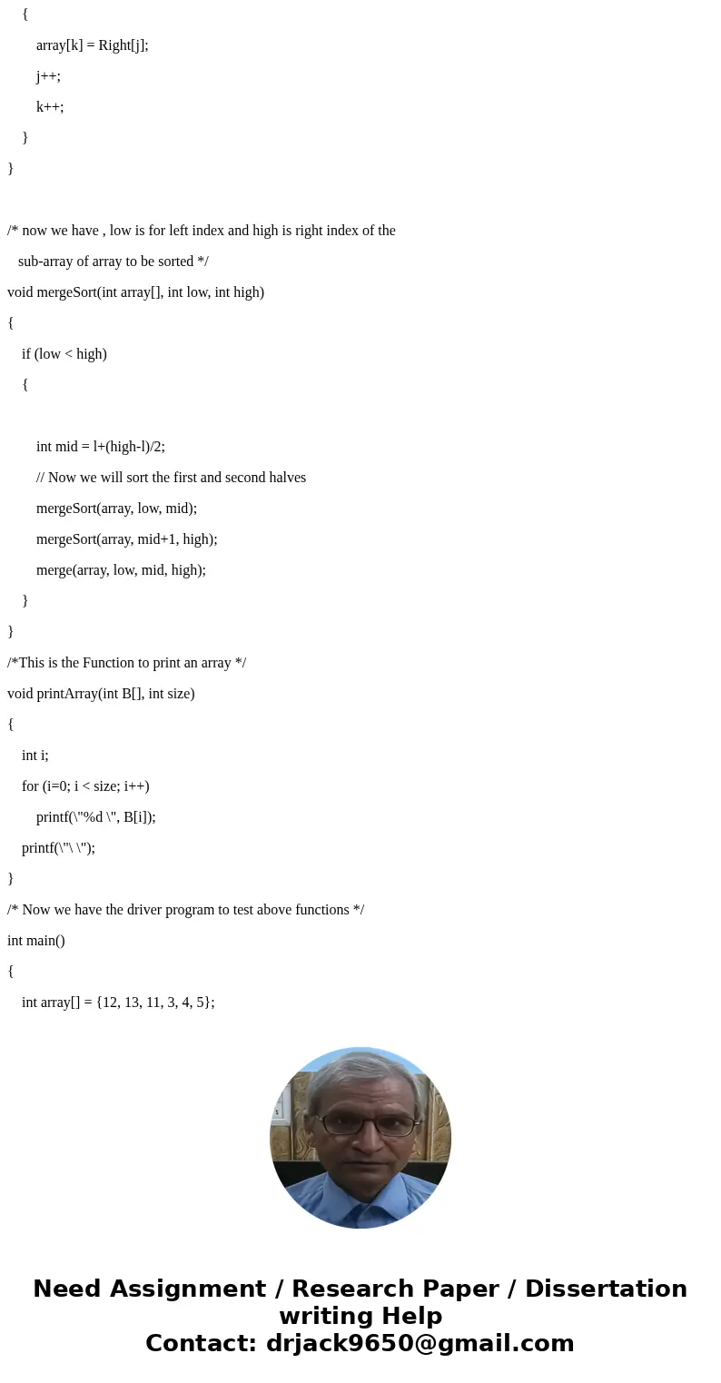 A stable sorting algorithm is one that preserves the original order of equal keys. Mergesort is an unstable sorting algorithm. Modify the Mergesort algorithm be A stable sorting algorithm is one that preserves the original order of equal keys. Mergesort is an unstable sorting algorithm. Modify the Mergesort algorithm be