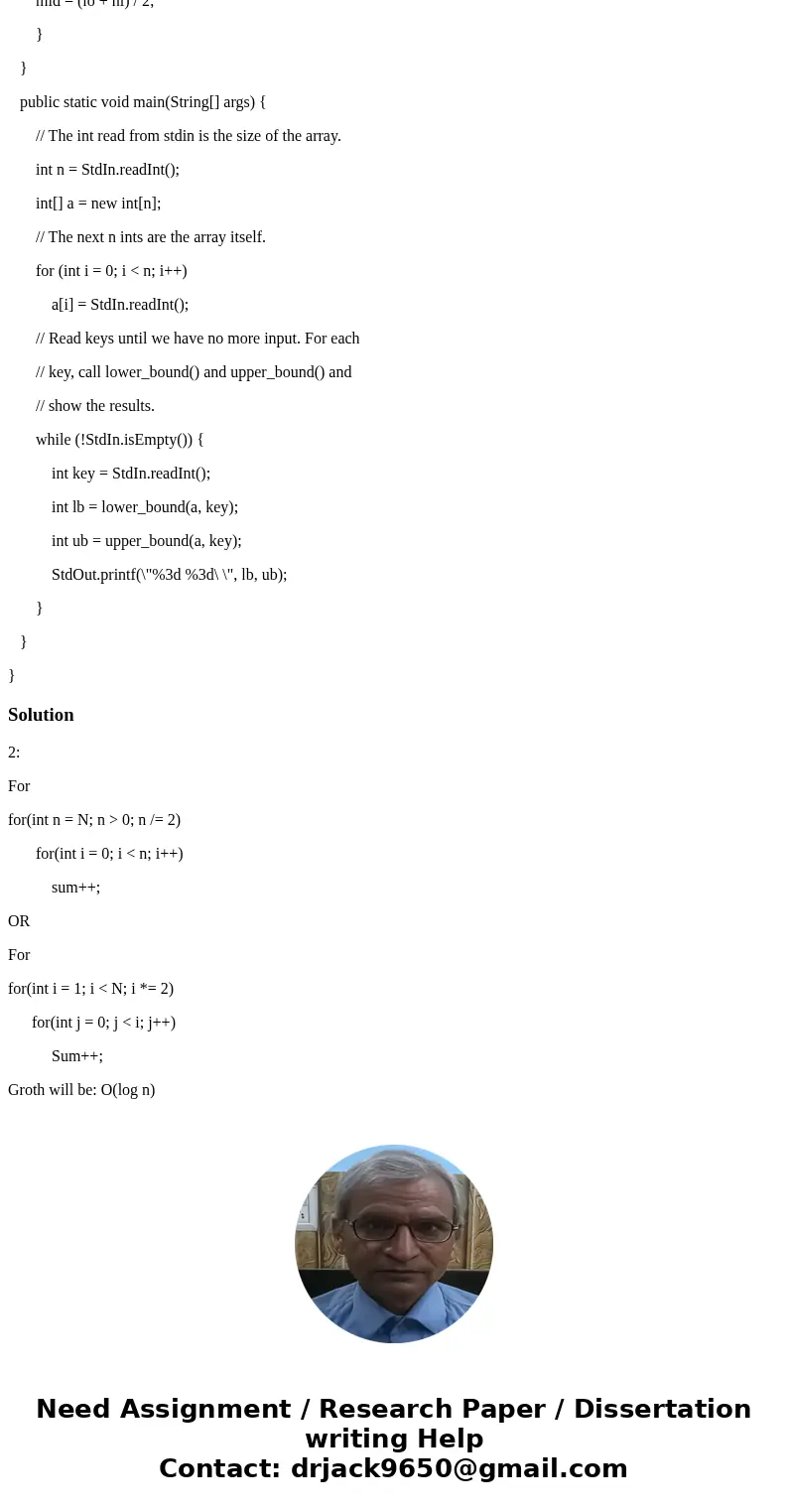 All of these questions are from the algorithms fourth edition book by sedgewick I have checked the solution manual and the answers there are not what I am looki