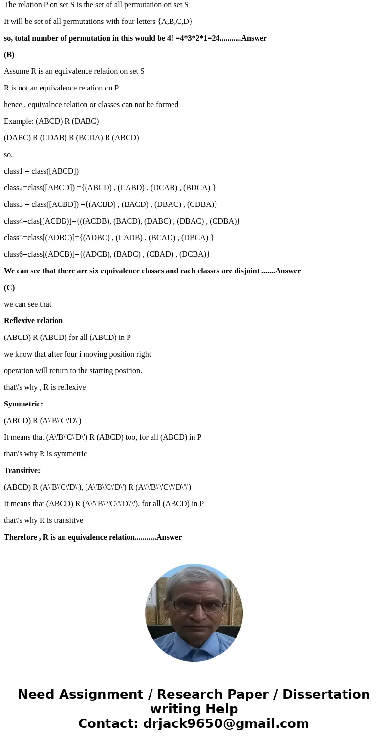 Four people, Alan, Bob, Clara and Diana, are to sit around a circular table on four chairs that are numbered 1 to 4. Identifying the people by the first letter  Four people, Alan, Bob, Clara and Diana, are to sit around a circular table on four chairs that are numbered 1 to 4. Identifying the people by the first letter