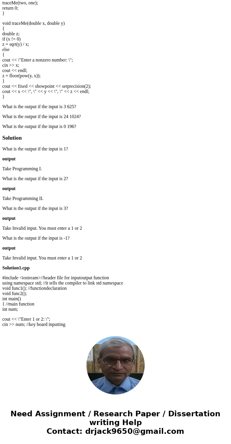 Hello everyone I need help with the following questions 1.Consider the following program: #include <iostream> using namespace std; void func1(); void func Hello everyone I need help with the following questions 1.Consider the following program: #include <iostream> using namespace std; void func1(); void func