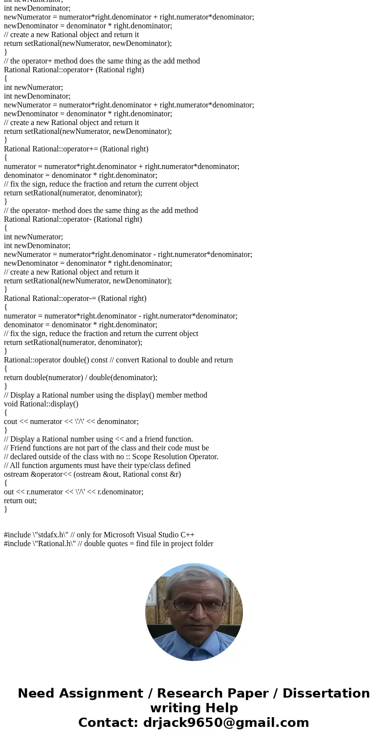 #ifndef RATIONAL_H // if this compiler macro is not defined #define RATIONAL_H // then define it so this file will not be processed again #include \ #ifndef RATIONAL_H // if this compiler macro is not defined #define RATIONAL_H // then define it so this file will not be processed again #include \