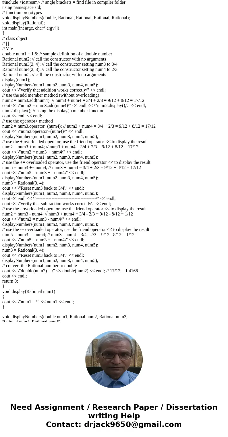 #ifndef RATIONAL_H // if this compiler macro is not defined #define RATIONAL_H // then define it so this file will not be processed again #include \ #ifndef RATIONAL_H // if this compiler macro is not defined #define RATIONAL_H // then define it so this file will not be processed again #include \