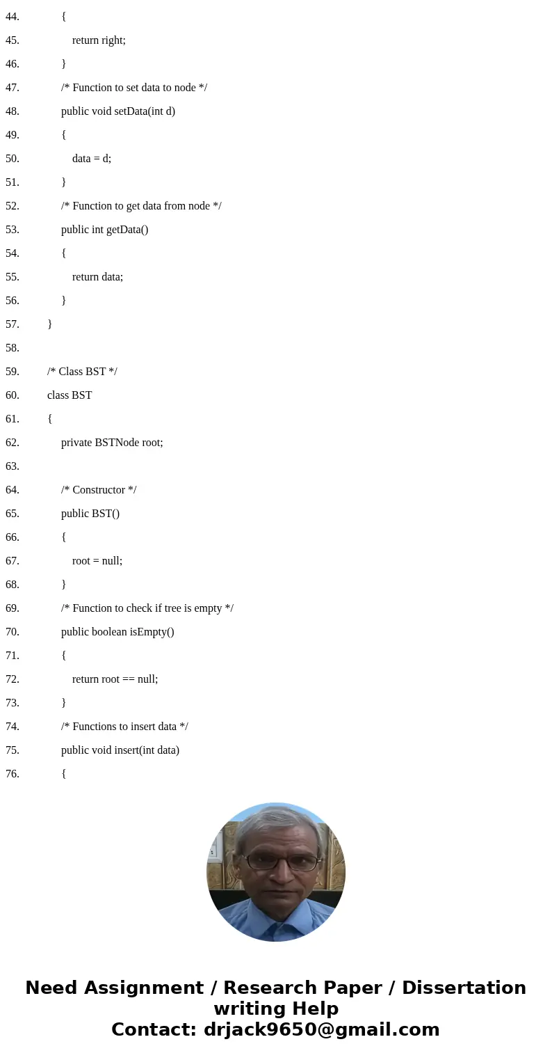in this assignment you are asked to write a simple driver program and set of functions (maybein a library) that can be performed on a binary search tree. Your p in this assignment you are asked to write a simple driver program and set of functions (maybein a library) that can be performed on a binary search tree. Your p