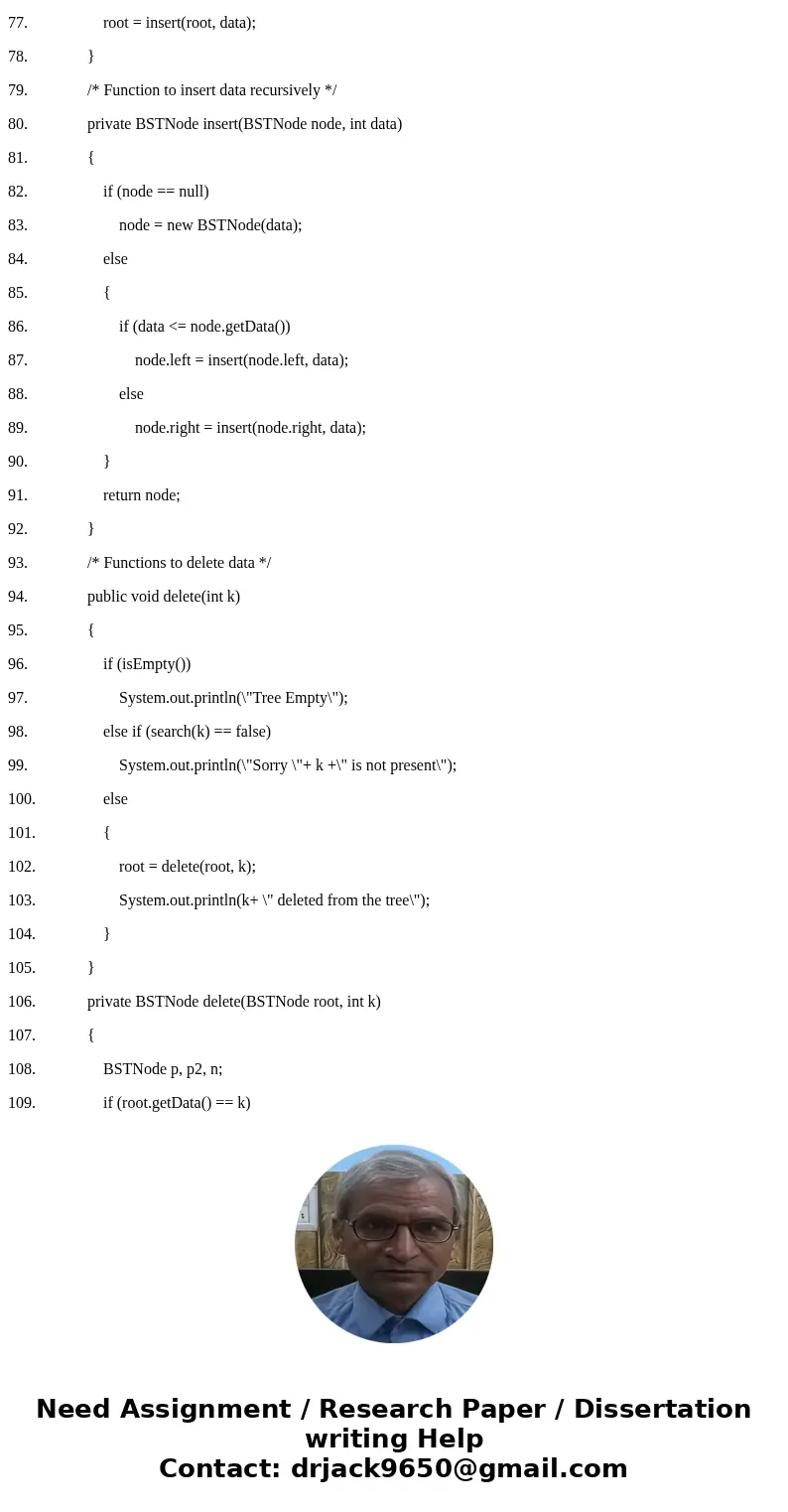 in this assignment you are asked to write a simple driver program and set of functions (maybein a library) that can be performed on a binary search tree. Your p in this assignment you are asked to write a simple driver program and set of functions (maybein a library) that can be performed on a binary search tree. Your p