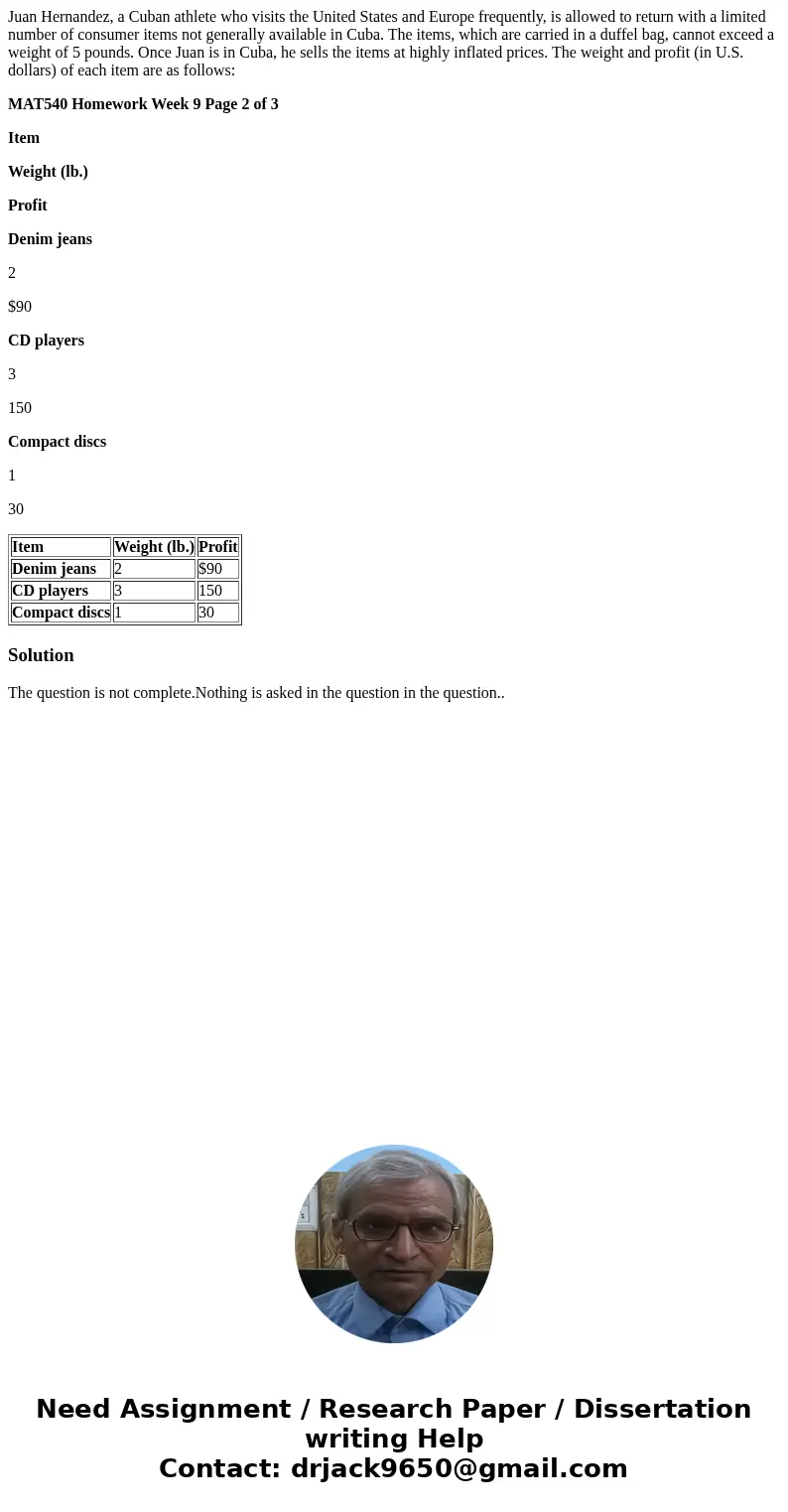 Juan Hernandez, a Cuban athlete who visits the United States and Europe frequently, is allowed to return with a limited number of consumer items not generally a Juan Hernandez, a Cuban athlete who visits the United States and Europe frequently, is allowed to return with a limited number of consumer items not generally a
