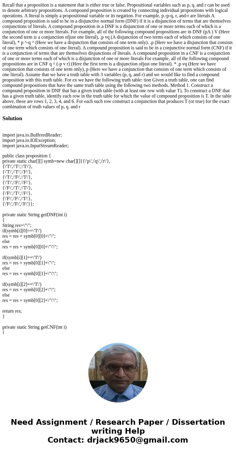Recall that a proposition is a statement that is either true or false. Propositional variables such as p, q. and r can be used to denote arbitrary propositions  Recall that a proposition is a statement that is either true or false. Propositional variables such as p, q. and r can be used to denote arbitrary propositions