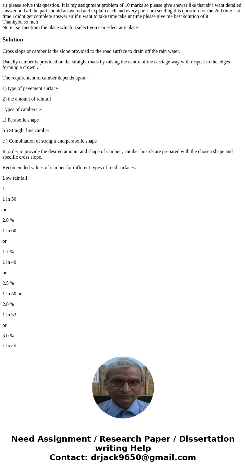 sir please solve this question. It is my assignment problem of 10 marks so please give answer like that sir i want detailed answer and all the part should answ  sir please solve this question. It is my assignment problem of 10 marks so please give answer like that sir i want detailed answer and all the part should answ