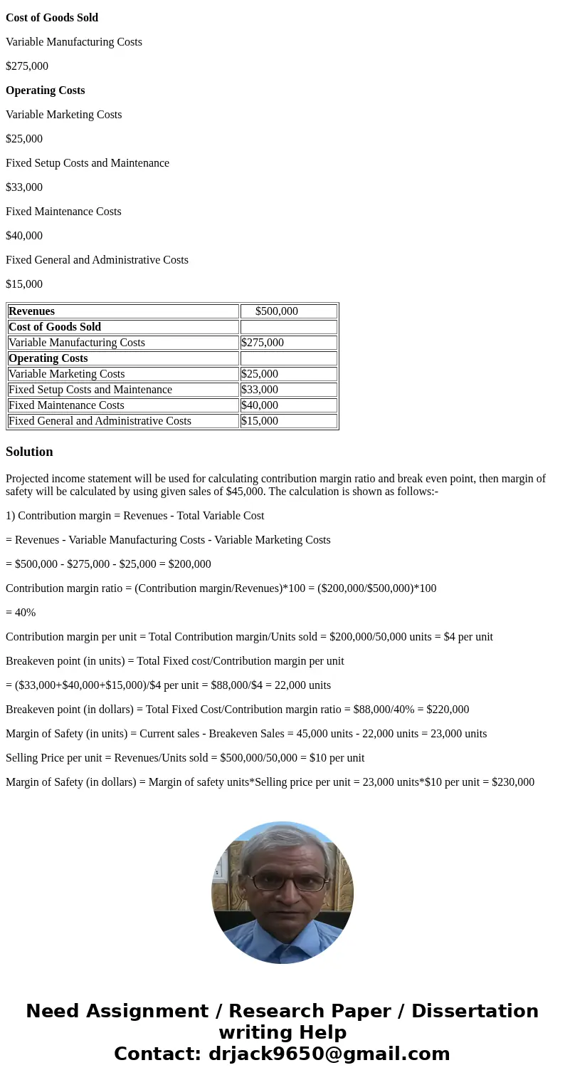 Sports R Us is thinking about adding a new product line. Volleyballs. 1. Calculate contribution margin ratio, breakeven point in units and dollars, and margin o Sports R Us is thinking about adding a new product line. Volleyballs. 1. Calculate contribution margin ratio, breakeven point in units and dollars, and margin o