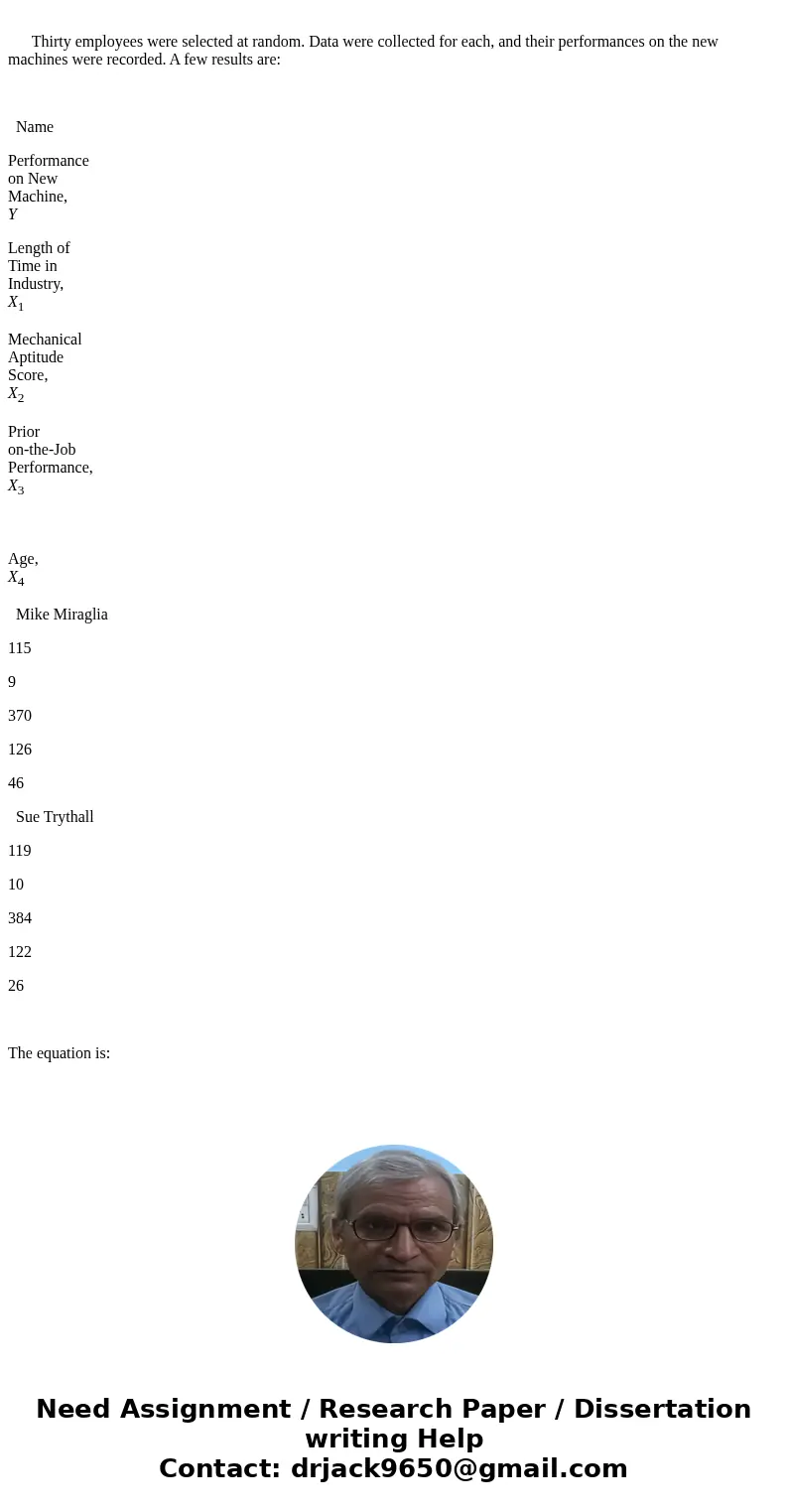 Thompson Photo Works purchased several new, highly sophisticated processing machines. The production department needed some guidance with respect to qualificati Thompson Photo Works purchased several new, highly sophisticated processing machines. The production department needed some guidance with respect to qualificati