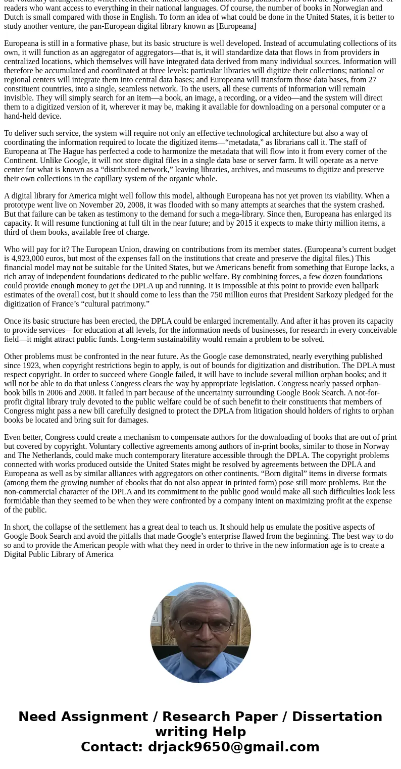 What is your opinion on supporting the aims of the Google Books project? Don\'t you think that this initiative give Google too much power over academic resource What is your opinion on supporting the aims of the Google Books project? Don\'t you think that this initiative give Google too much power over academic resource