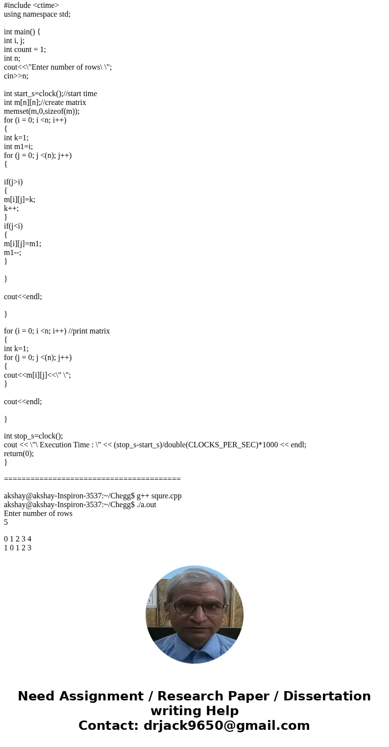 1-Print triangle of 0s and 1s: Write a C++ program that prompts the user for a positive number n. The program then prints the triangle containing the n number o