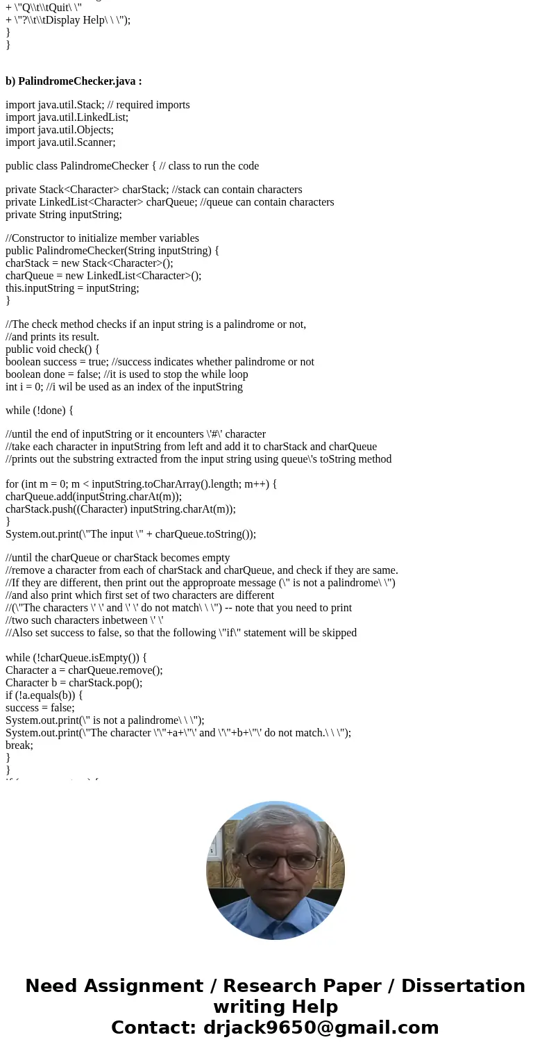 Assignment11.javaSolutionPlease follow the code and comments for description : CODE : a) Assignment11.java : import java.io.*; // required imports for the file 