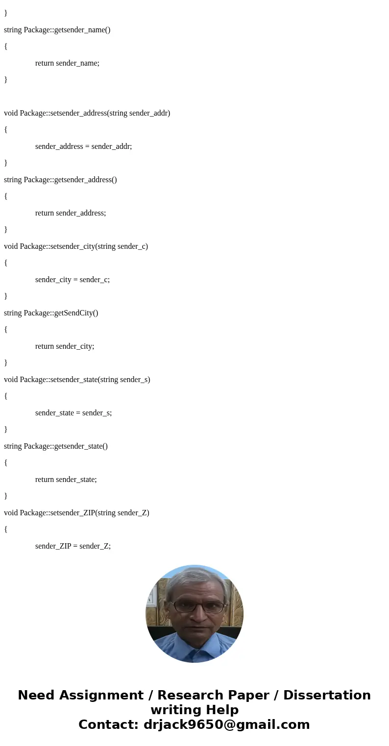 C++ Inheritance Hierarchy! Package-delivery services, such as FedEx\