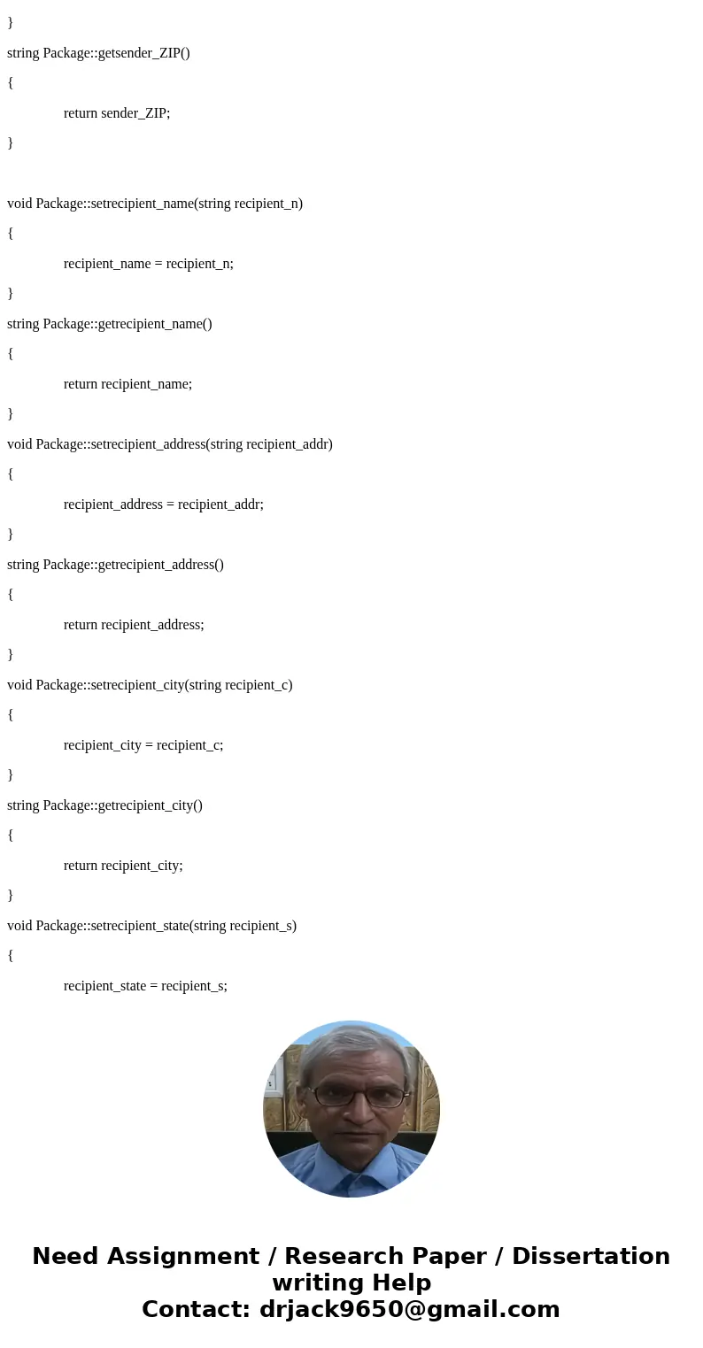 C++ Inheritance Hierarchy! Package-delivery services, such as FedEx\
