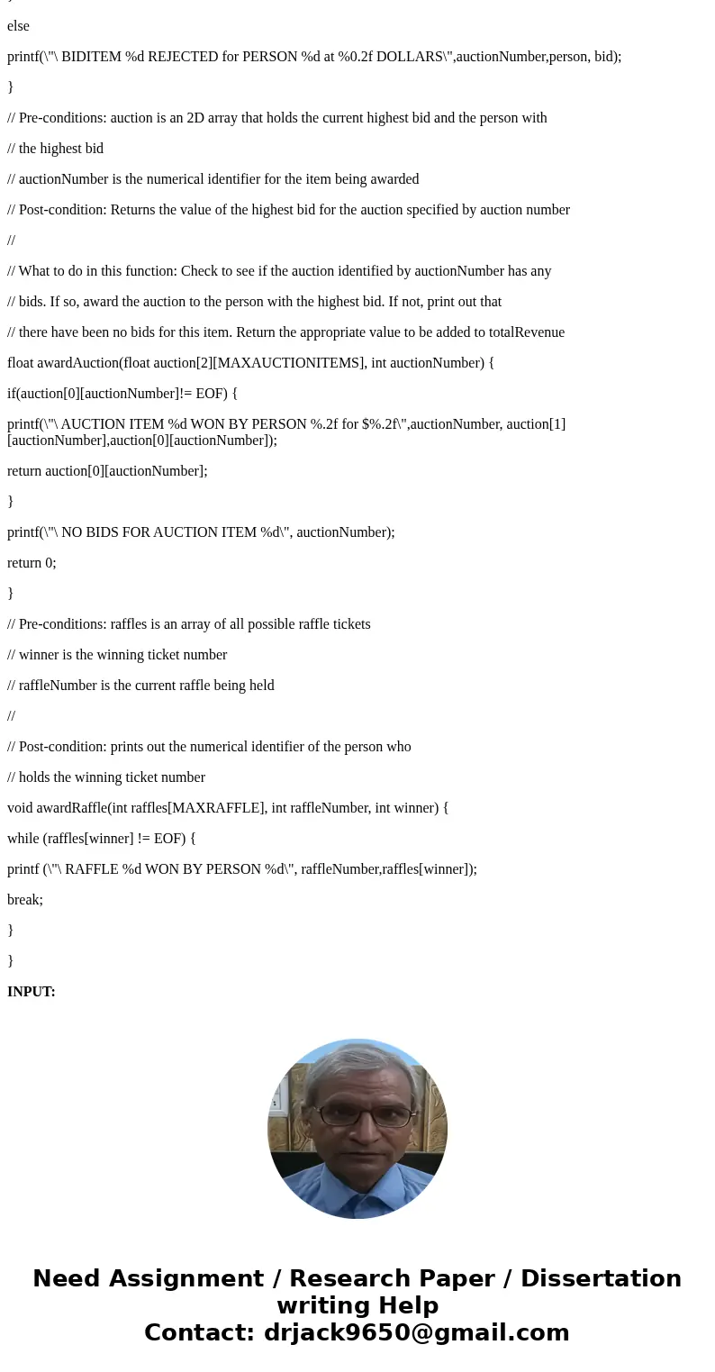 Can someone help me find the errors in my codes and fix them... There are mistakes on the raffle portions. These are my codes so far: NOTE: Only use void functi