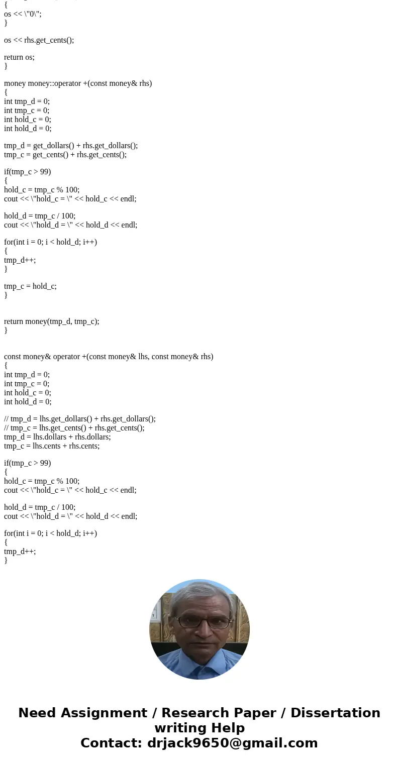 Fill in the multiplication, and division , modulus, <=, >=, -, * With division being a friend function Below is your main function #include <iostream&g