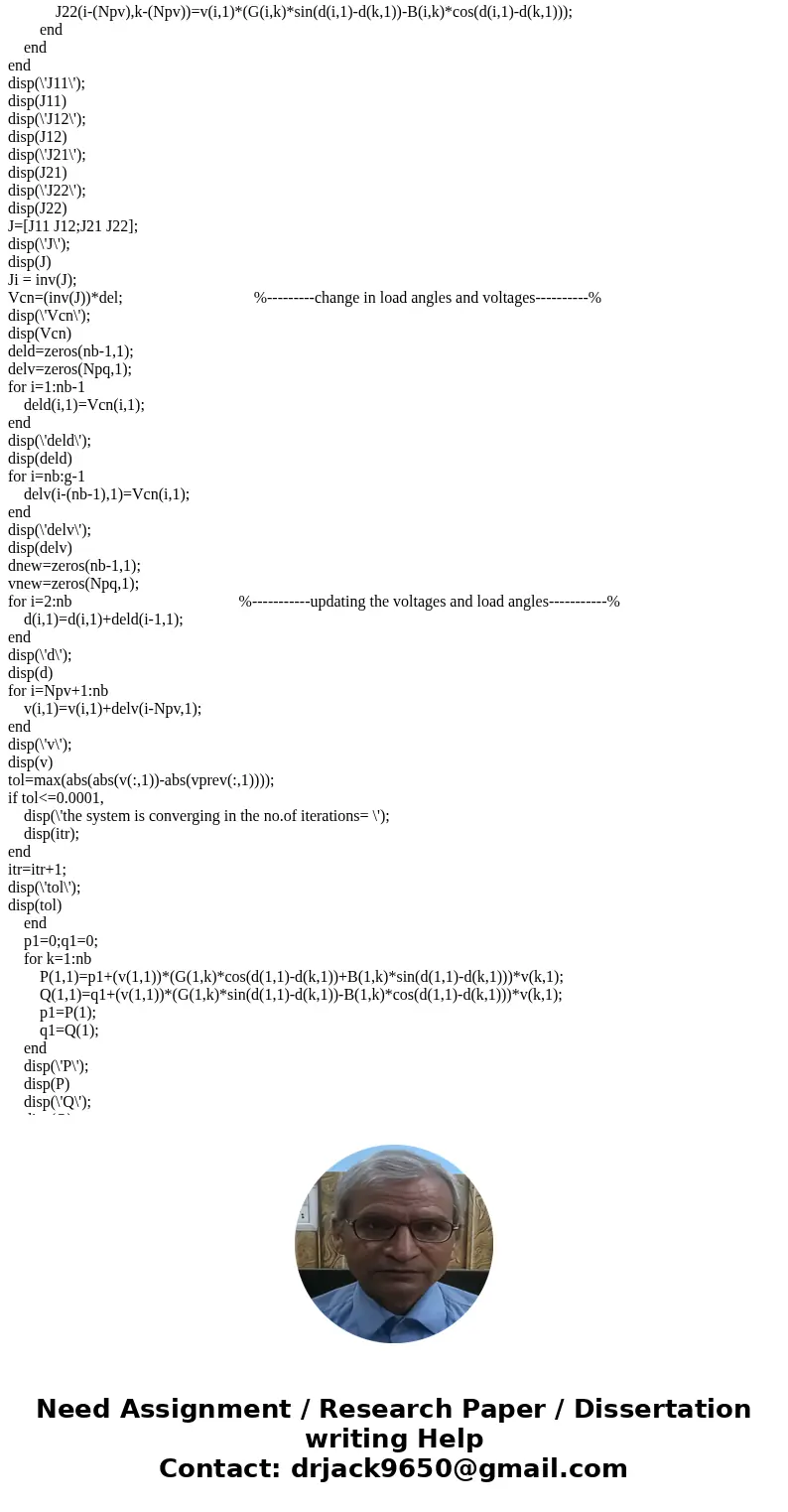  For the given system data, construct Y_bus matrix. Solve for unknown variables using the Gauss-Seidel or Newton-Raphson Power flow method. Solve until the tole