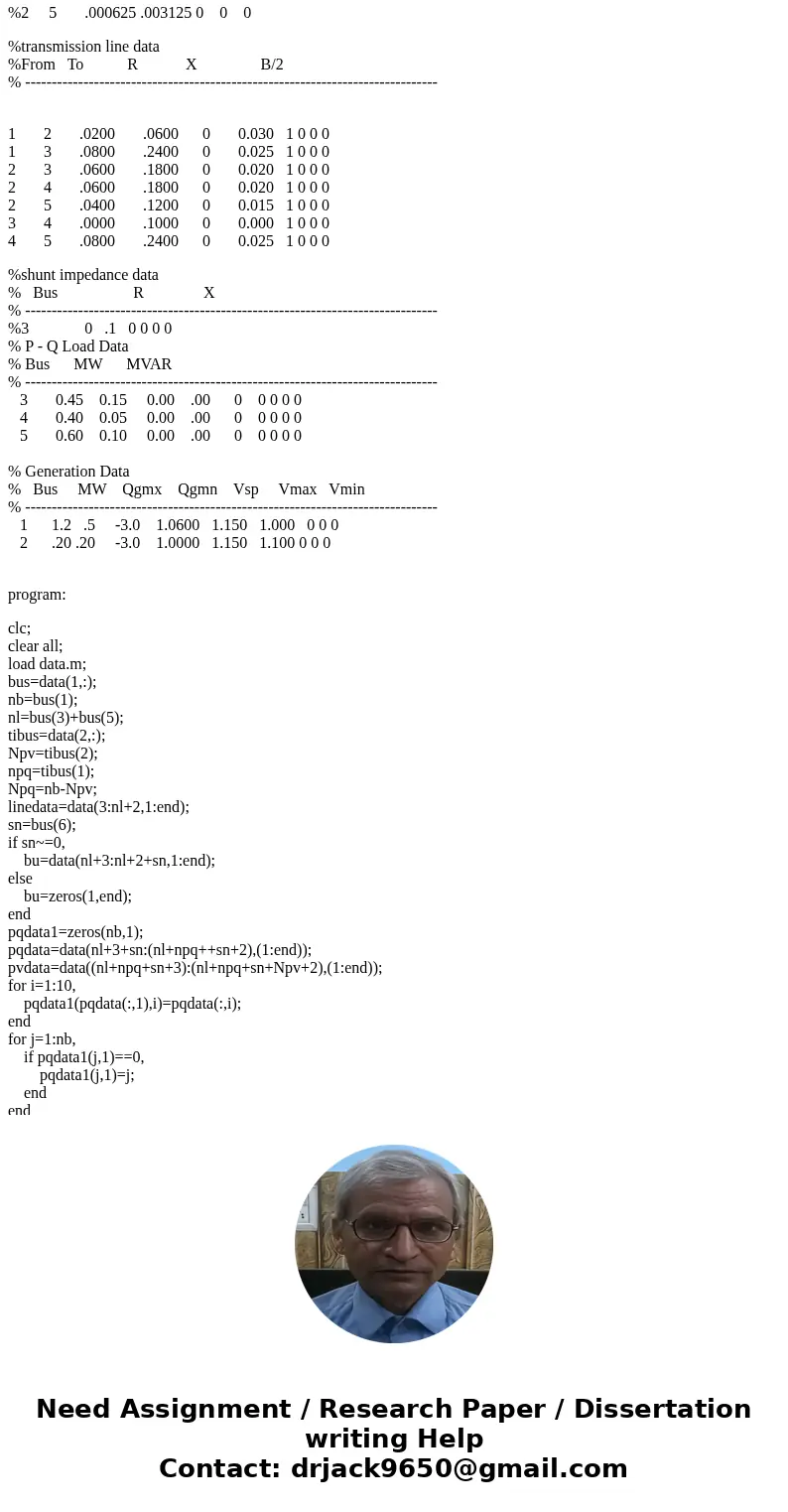 Generators G1: 100 MVA, 13.8 kV G2: 200 MVA, 15.0 kV Transformers T1: 100 MVA, 13.8 kV/230 kV, XT1=0.1 pu T2: 200 MVA, 15.0 kV/230 kV, XT2=0.1 pu Transmission L