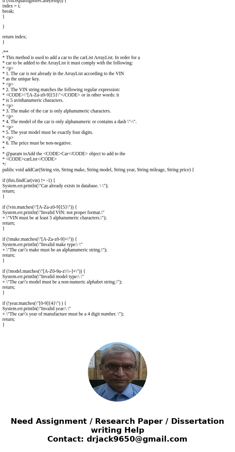 Goal: The goal of this assignment is to help students understand the use of JUnit to test Java code. Description: In this assignment you will create a set of un