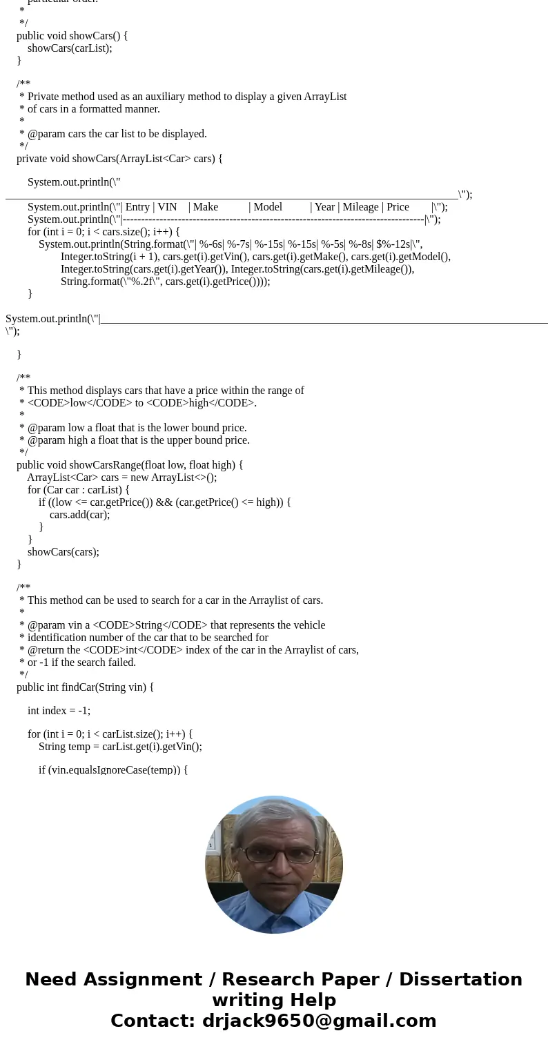 Goal: The goal of this assignment is to help students understand the use of JUnit to test Java code. Description: In this assignment you will create a set of un