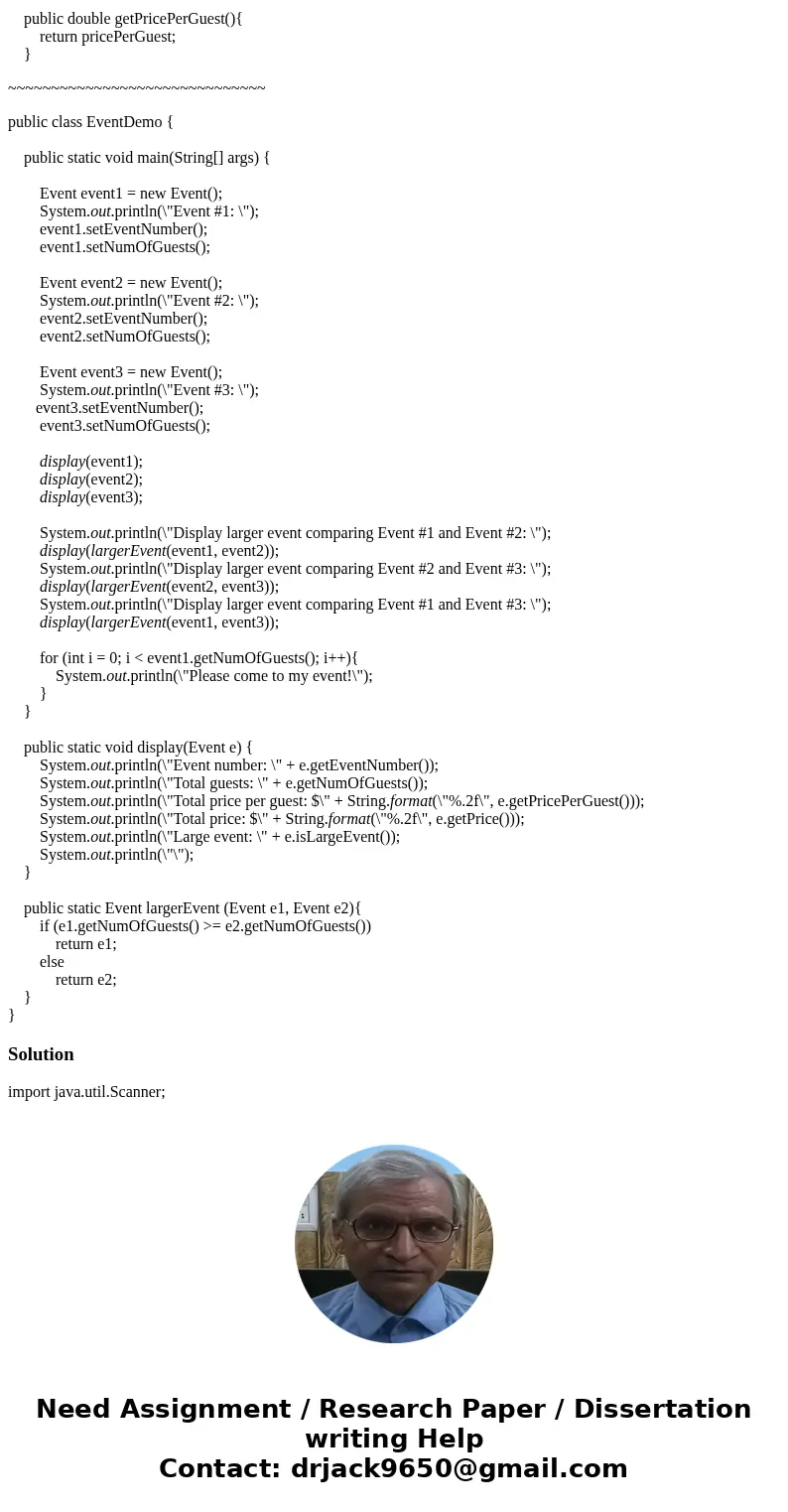 **Please respond only if you can answer the whole question** ~~~~~~~~~~~~~~~~~~~~~~~~~~~~~~~~~~~~~~~~~ Java Programming: Ch 7 Case Problem 1 Carly’s Catering pr