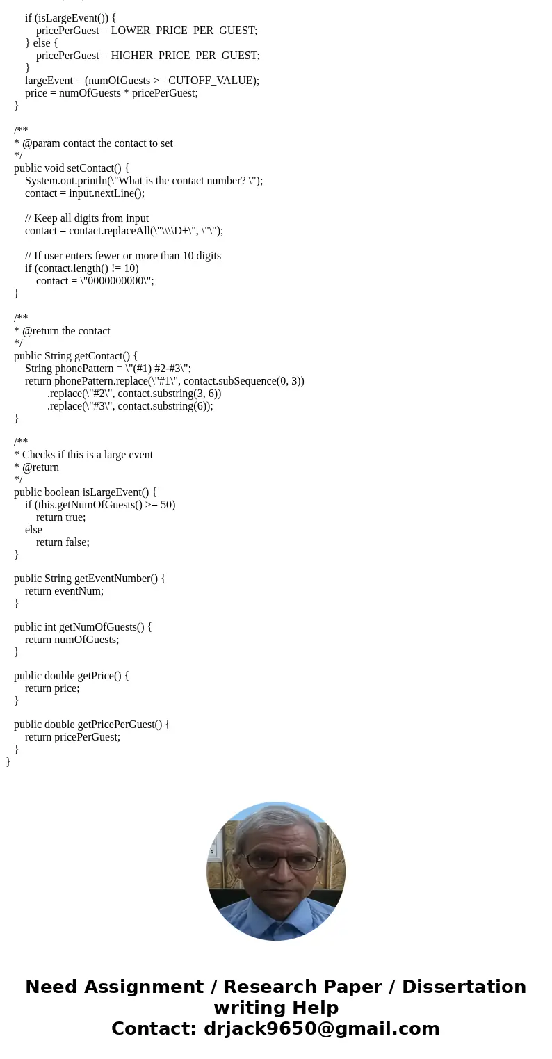 **Please respond only if you can answer the whole question** ~~~~~~~~~~~~~~~~~~~~~~~~~~~~~~~~~~~~~~~~~ Java Programming: Ch 7 Case Problem 1 Carly’s Catering pr