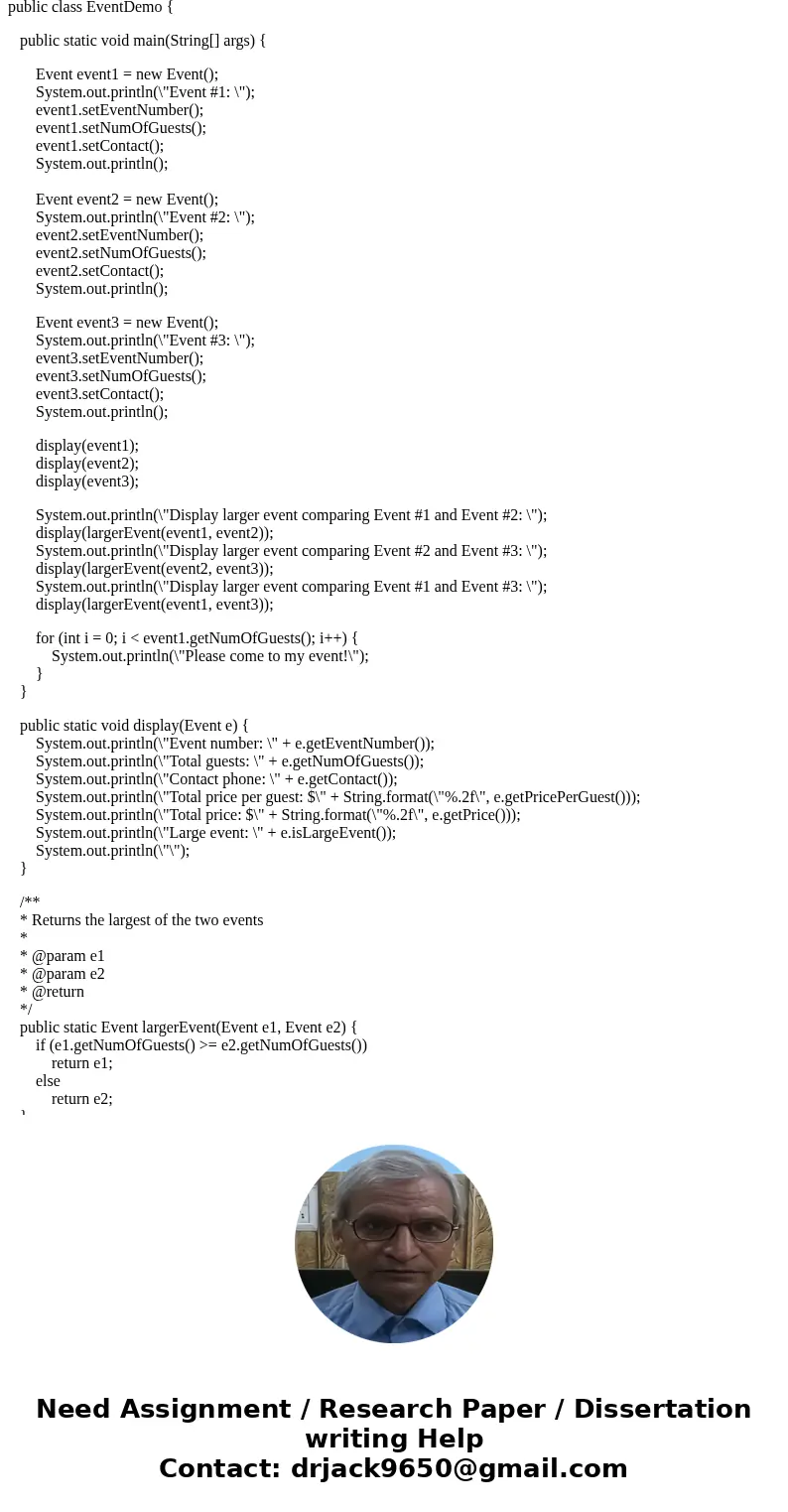 **Please respond only if you can answer the whole question** ~~~~~~~~~~~~~~~~~~~~~~~~~~~~~~~~~~~~~~~~~ Java Programming: Ch 7 Case Problem 1 Carly’s Catering pr