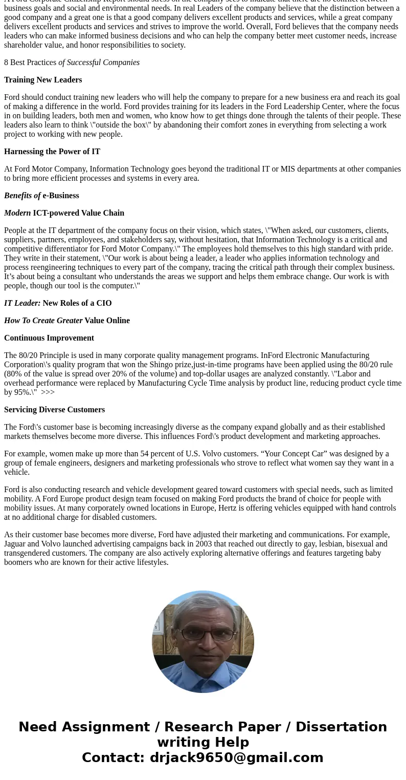 Recalling the distinction between corporate and business strategies, apply the key concepts for analyzing the scope of Ford Motor Company. What corporate strate Recalling the distinction between corporate and business strategies, apply the key concepts for analyzing the scope of Ford Motor Company. What corporate strate