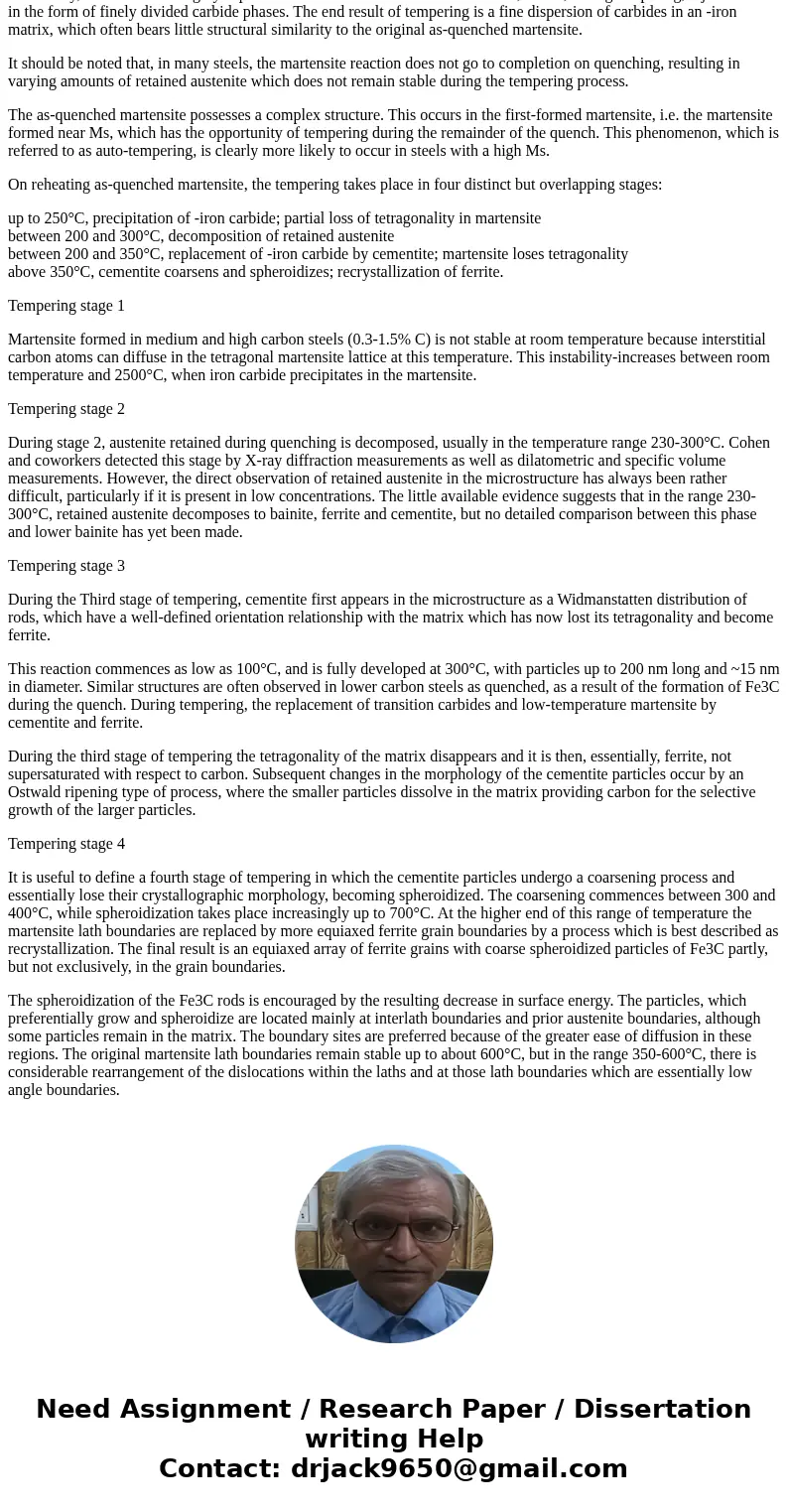  Using Figure 4 is it reasonable to perform a process anneal on a cast iron? Briefly explain why tempering is performed on martensitic steels. Using Figure 4, e