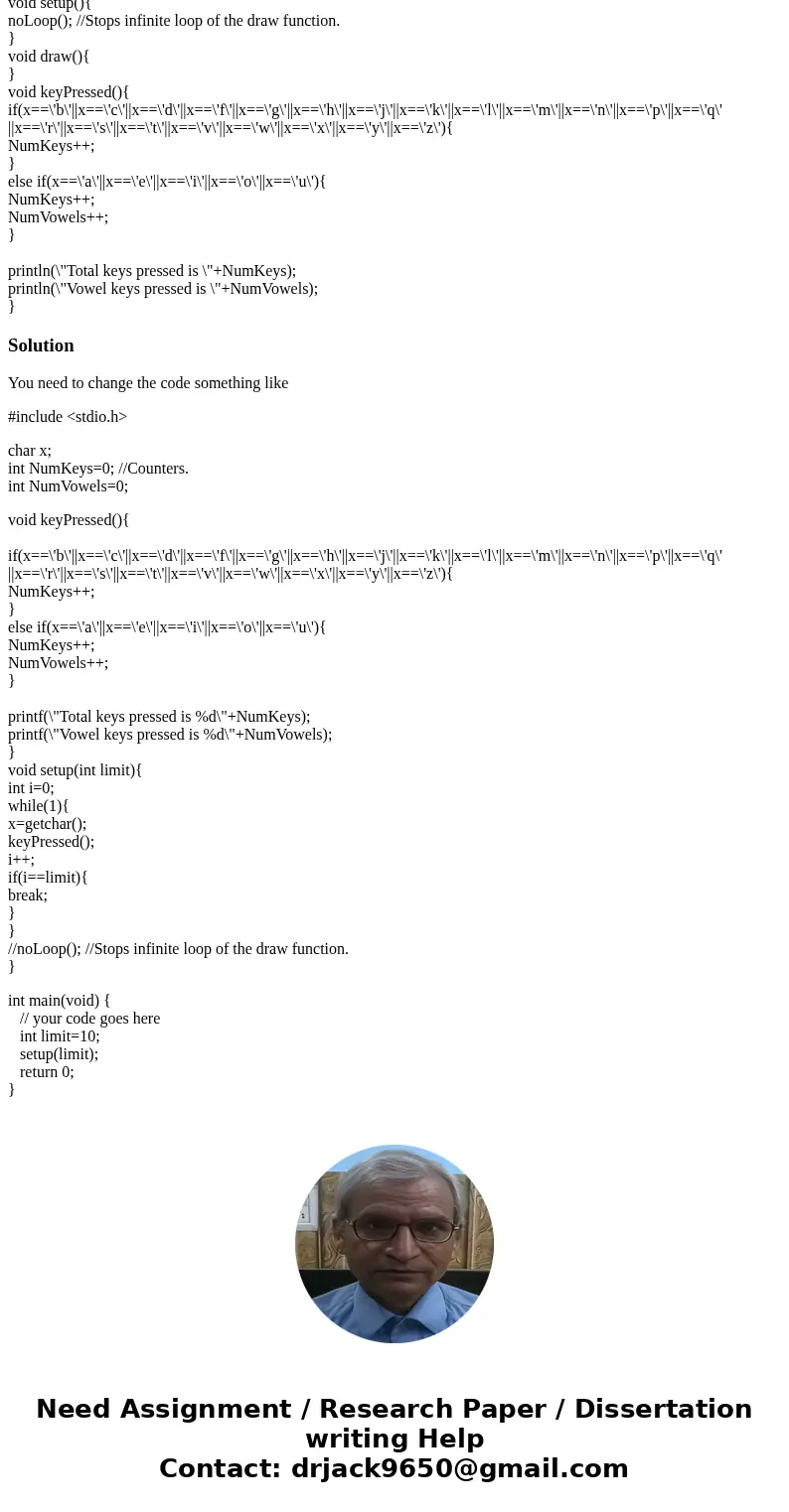 Write a program using Processing that will do the following things: Have at minimum 2 global variables Print to the terminal a message and the value of the vari