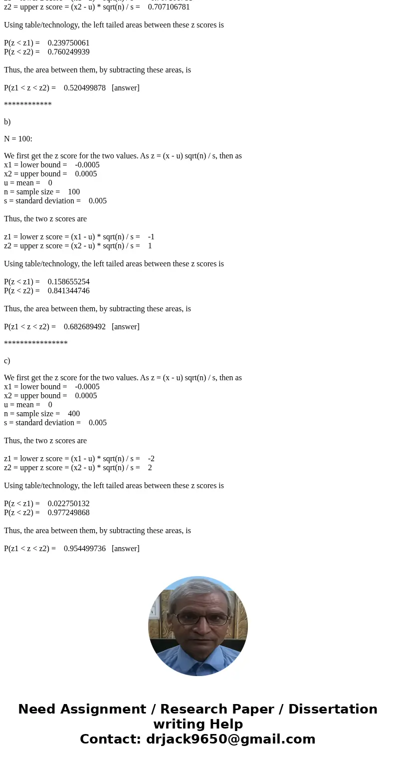 0 At a small metal fabrication company, steel rods of a particular type cut to length have lengths with standard deviation 0.005 in. In an effort to determine t 0 At a small metal fabrication company, steel rods of a particular type cut to length have lengths with standard deviation 0.005 in. In an effort to determine t