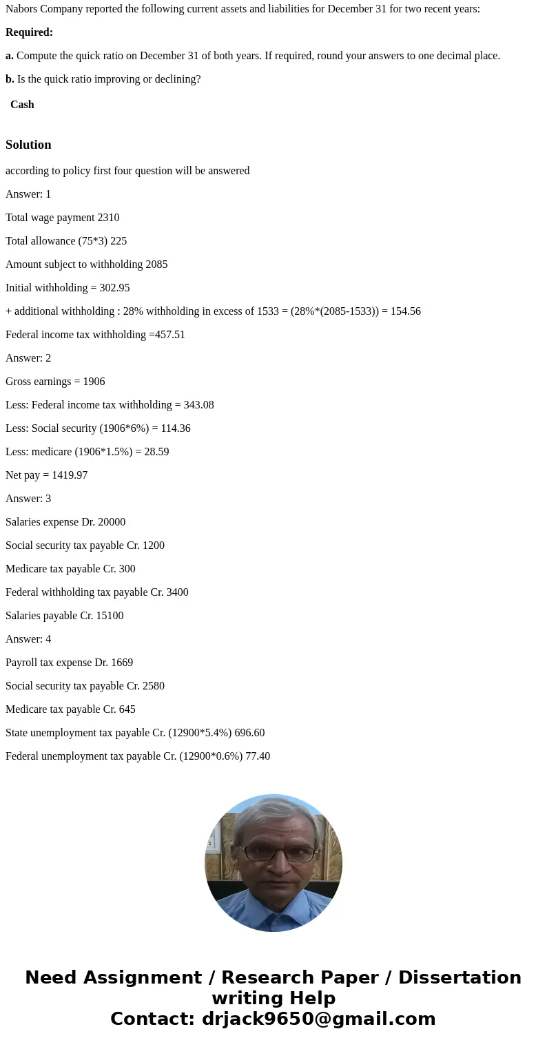 1. Federal Income Tax Withholding Bob Dunn\'s weekly gross earnings for the present week were $2,310. Dunn has three exemptions. Using the wage bracket withhold 1. Federal Income Tax Withholding Bob Dunn\'s weekly gross earnings for the present week were $2,310. Dunn has three exemptions. Using the wage bracket withhold