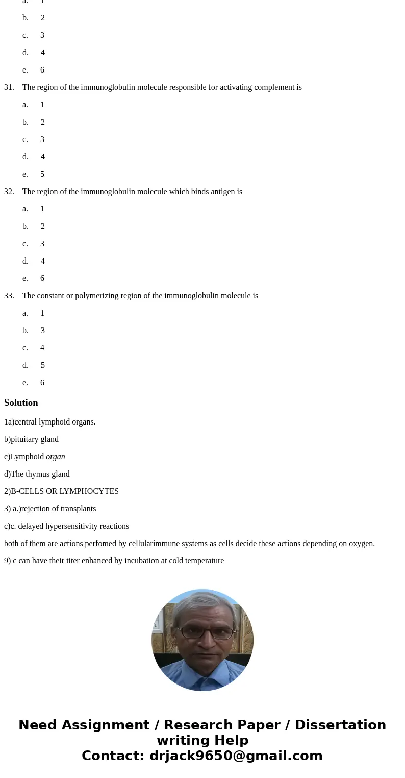 1. In humans, what organ is considered responsible for: a. supplying other lymphoid tissues with “uncommitted lymphocytes” b. producing lymphocyte-stimulating h 1. In humans, what organ is considered responsible for: a. supplying other lymphoid tissues with “uncommitted lymphocytes” b. producing lymphocyte-stimulating h