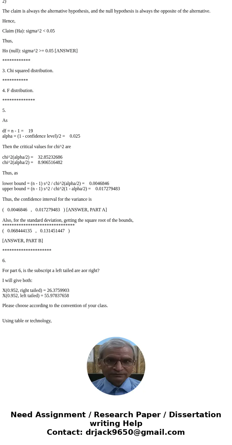 1). What F-distribution value results from 10 degrees of freedom (numerator), 15 degrees if freedom (denominator) and area in the upper tail of the F-distributi 1). What F-distribution value results from 10 degrees of freedom (numerator), 15 degrees if freedom (denominator) and area in the upper tail of the F-distributi