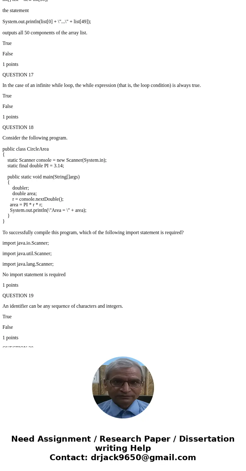 All based on Zybooks = AP Java with zylabs QUESTION 1 char[][] table = new char[10][5]; How many rows are in the array seen in the accompanying figure? 0 5 10 1