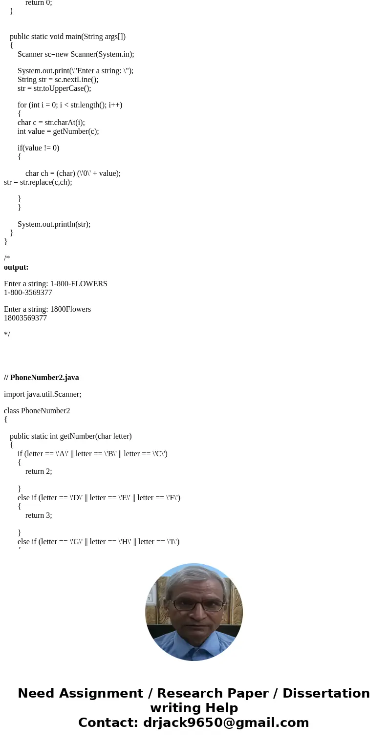 both pictures are continued please use Netbeans 21PE method that returrs a number given an uppertase letter, as folows wme a test program that prompts the user  both pictures are continued please use Netbeans 21PE method that returrs a number given an uppertase letter, as folows wme a test program that prompts the user