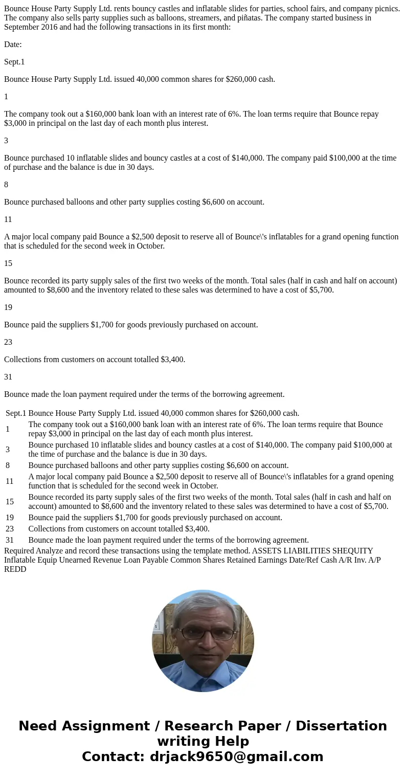 Bounce House Party Supply Ltd. rents bouncy castles and inflatable slides for parties, school fairs, and company picnics. The company also sells party supplies  Bounce House Party Supply Ltd. rents bouncy castles and inflatable slides for parties, school fairs, and company picnics. The company also sells party supplies