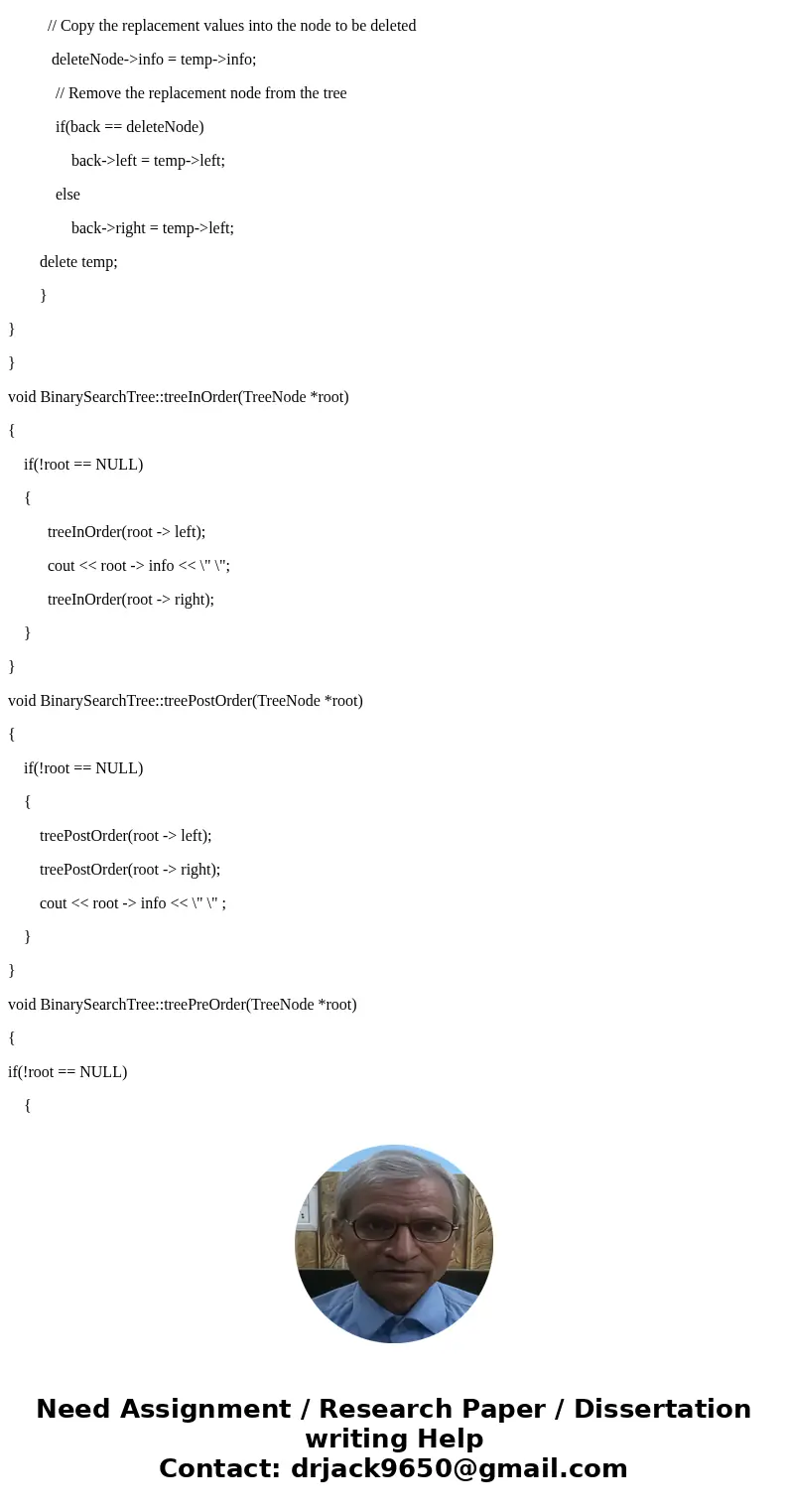 C++ Binary Tree Write your own version of a class template that will create a binary tree that can hold values of any data type. Demonstrate the class with a dr