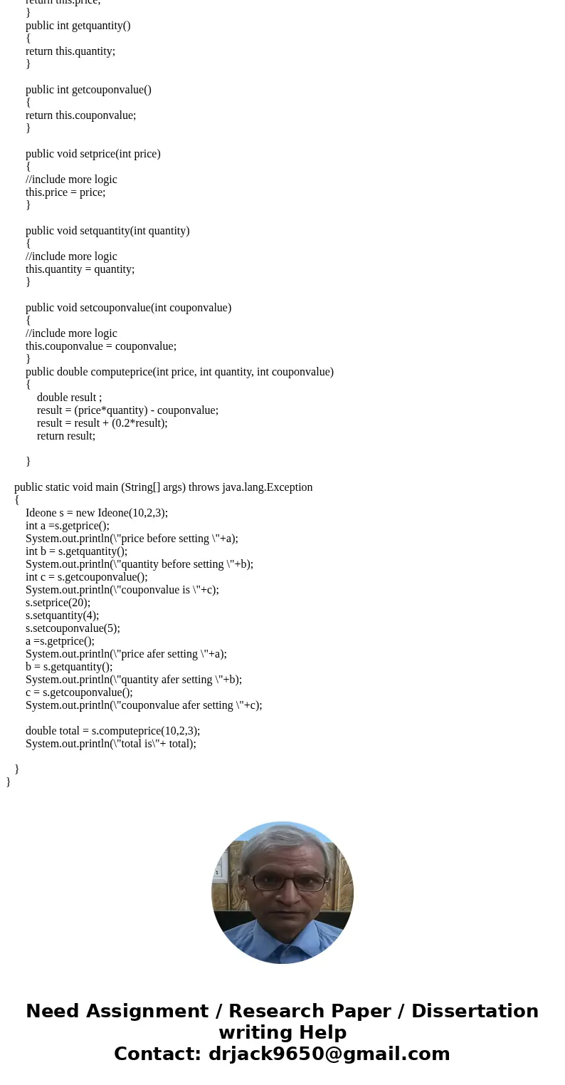 Create a class named \ Create a class named \