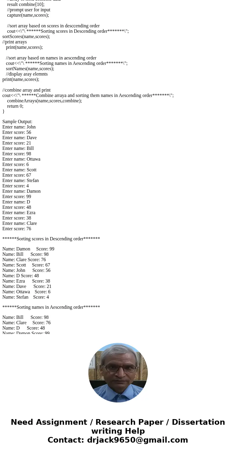 Earlier in this course, you created an application for your boss which displayed three scores from three different players. For your assignment, you are going t Earlier in this course, you created an application for your boss which displayed three scores from three different players. For your assignment, you are going t