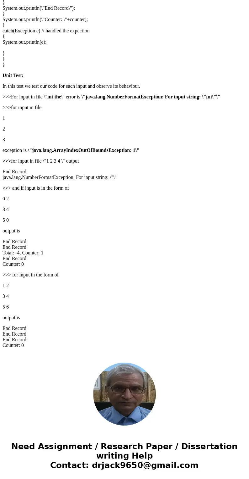For the code of the function listed next. Implement test harness to unit test the method. Perform basic path analysis to identify inputs and expected outputs. U For the code of the function listed next. Implement test harness to unit test the method. Perform basic path analysis to identify inputs and expected outputs. U