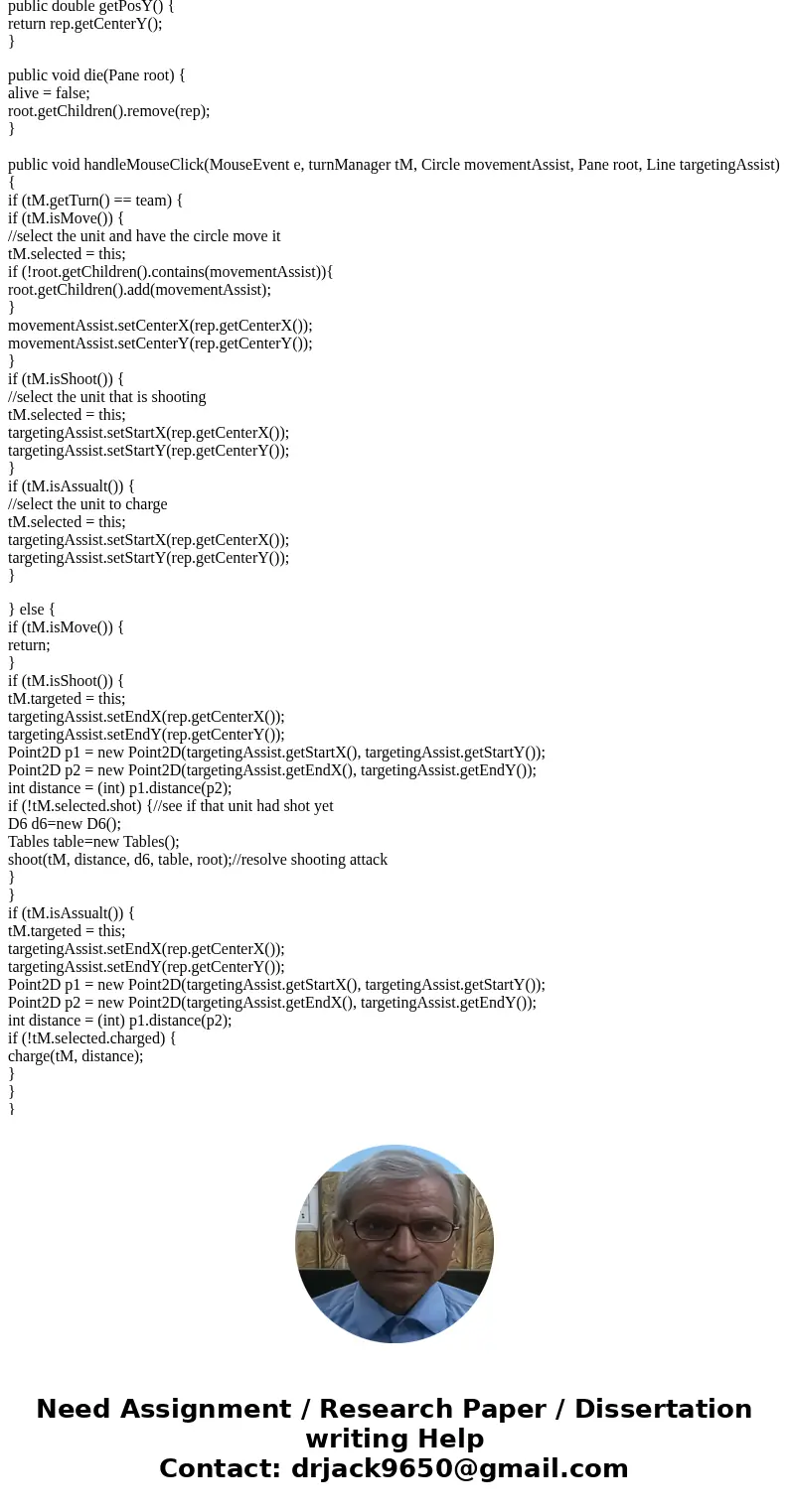 Here is my javafx code to create a basic warehammer 40k game. I want you to write the charge method in javafx which will charge the character when a bullet hit  Here is my javafx code to create a basic warehammer 40k game. I want you to write the charge method in javafx which will charge the character when a bullet hit