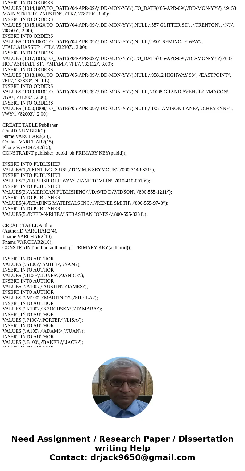 I just need the SQL Queries. Write an SQL query to retrieve records from one of the tables in the JustLee Books database. In a search condition, include one or  I just need the SQL Queries. Write an SQL query to retrieve records from one of the tables in the JustLee Books database. In a search condition, include one or