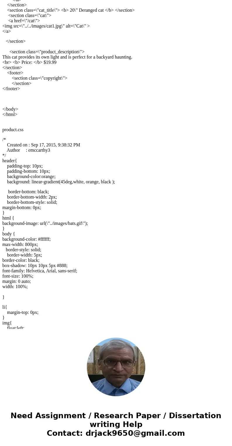 In this exercise, you\'ll create a product page that uses a variety of features for working with images. When you\'re through, the page should look similar to   In this exercise, you\'ll create a product page that uses a variety of features for working with images. When you\'re through, the page should look similar to