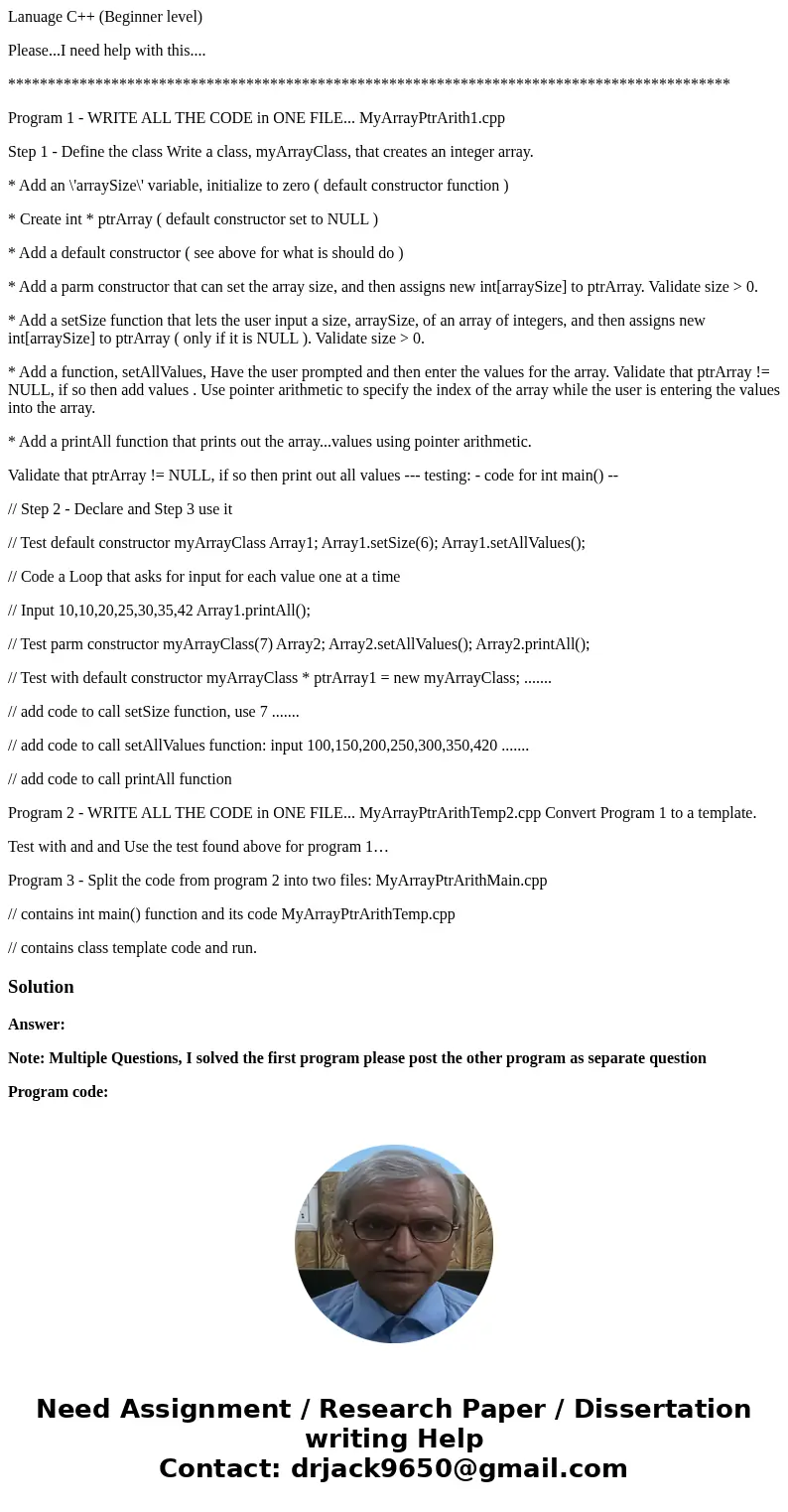 Lanuage C++ (Beginner level) Please...I need help with this.... ******************************************************************************************* Prog Lanuage C++ (Beginner level) Please...I need help with this.... ******************************************************************************************* Prog