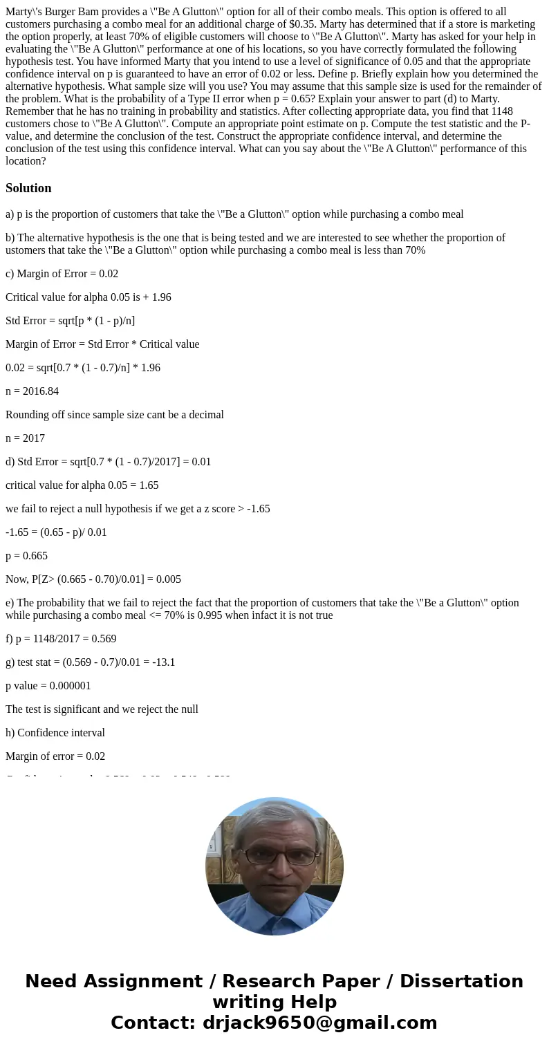 Marty\'s Burger Bam provides a \  Marty\'s Burger Bam provides a \