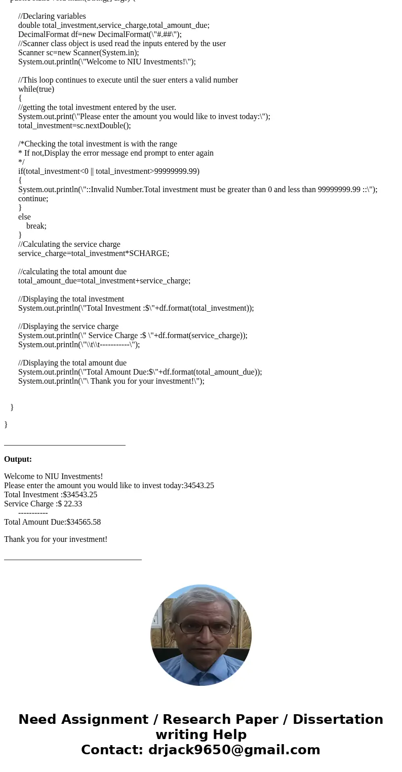 Rewrite the following program using the DecimalFormat class so that your output looks like that below. Once again, the example is not calculated as 3/10ths of a Rewrite the following program using the DecimalFormat class so that your output looks like that below. Once again, the example is not calculated as 3/10ths of a